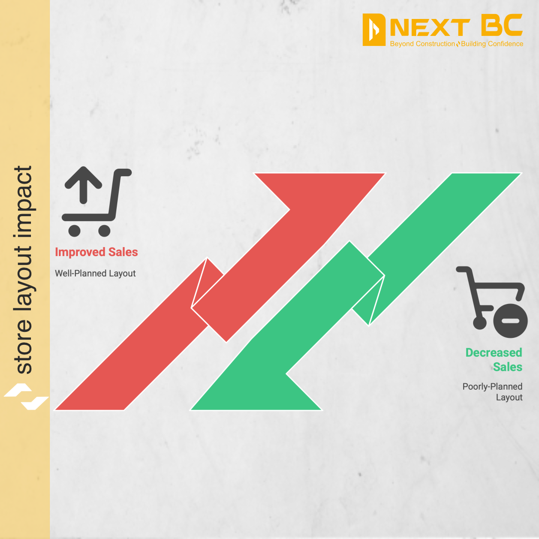 7 practical retail store layout strategies infographic